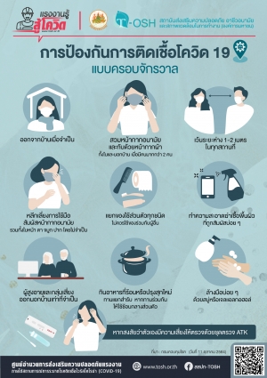 การป้องกันการติดเชื้อโควิด 19 แบบครอบจักรวาล