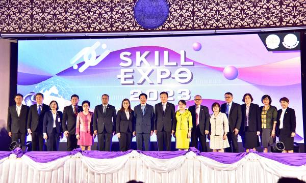 ผอ. สสปท. ร่วมพิธีเปิดโครงการมหกรรม Skill Expo พลิกโฉมการพัฒนาคนสู่โลกยุคใหม่ จัดโดยกรมพัฒนาฝีมือแรงงาน